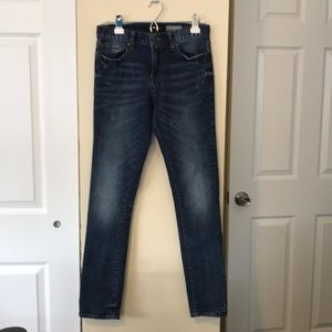 Aeropostale Skinny Jeans 28 Distressed